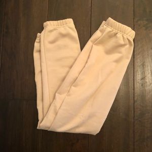 Nude PrettyLittleThing Sweats Petite